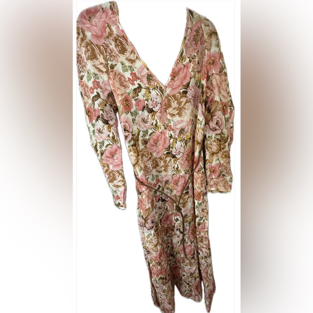 Zimmermann Golden Plunge Maxi Dress Size 10 EUC - Picture 3 of 16